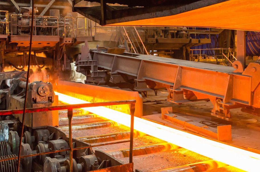 Produkcja stali na świecie.