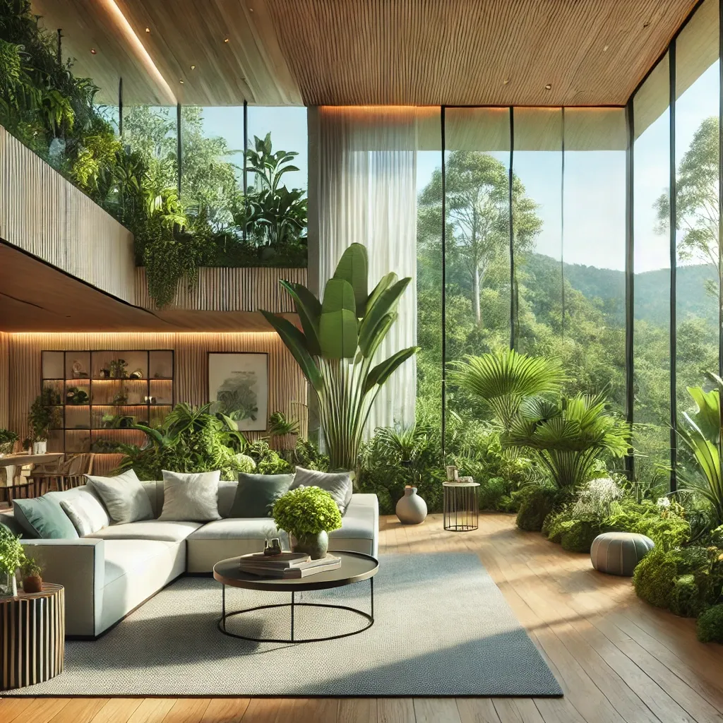 Biophilic design - trendy w designie 2025