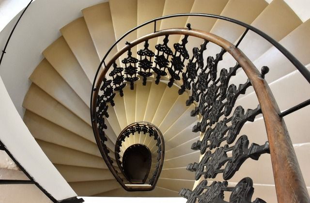History of the spiral staircase